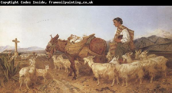 Richard ansdell,R.A. Going to Market (mk37)